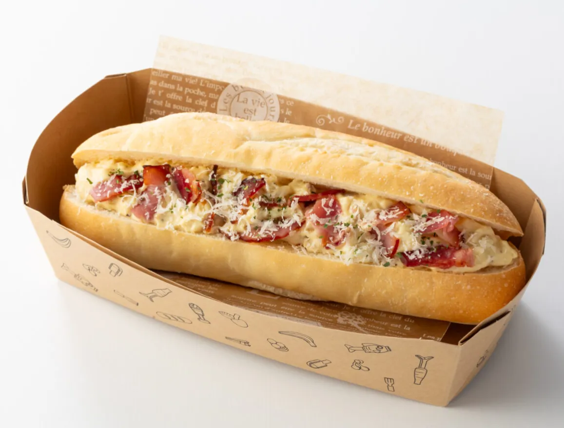 Bacon And Egg Cream Sandwich