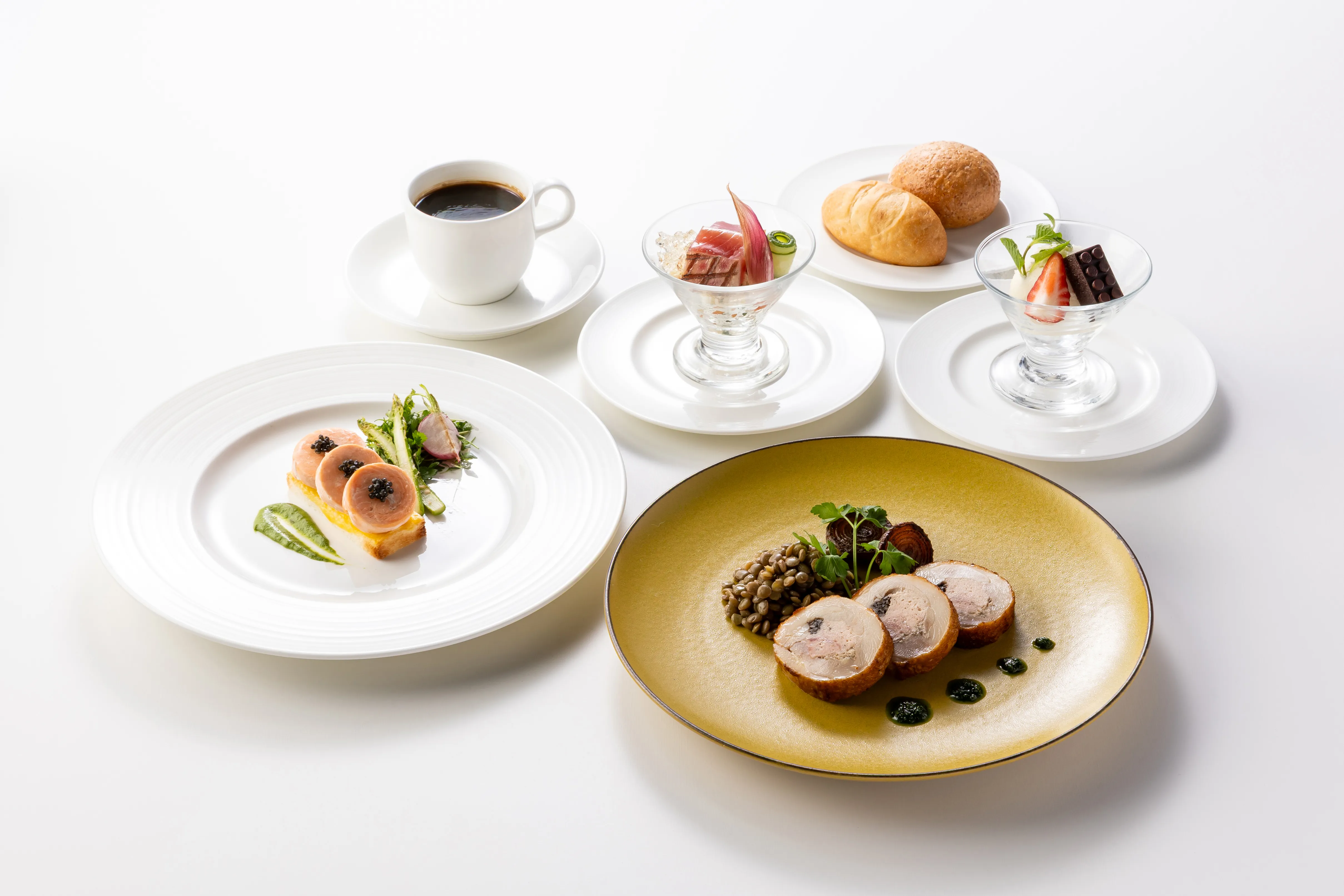 スカイラインコース ￥5500 ガランティーヌ