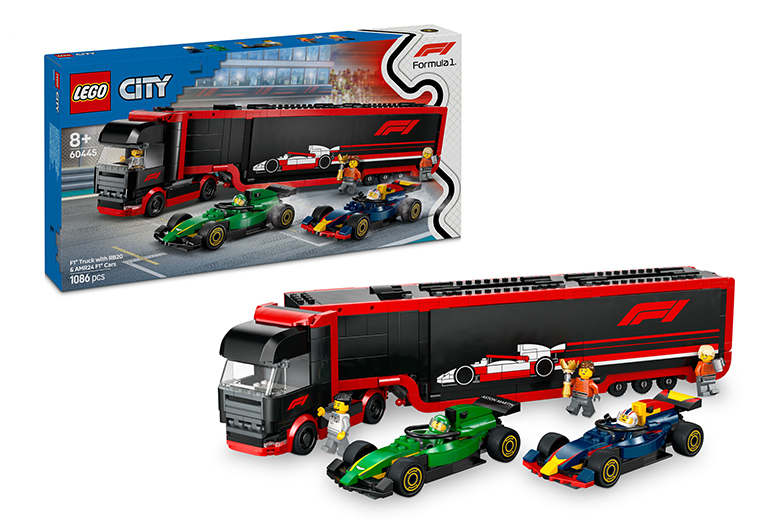 LEGO CITY F1traler