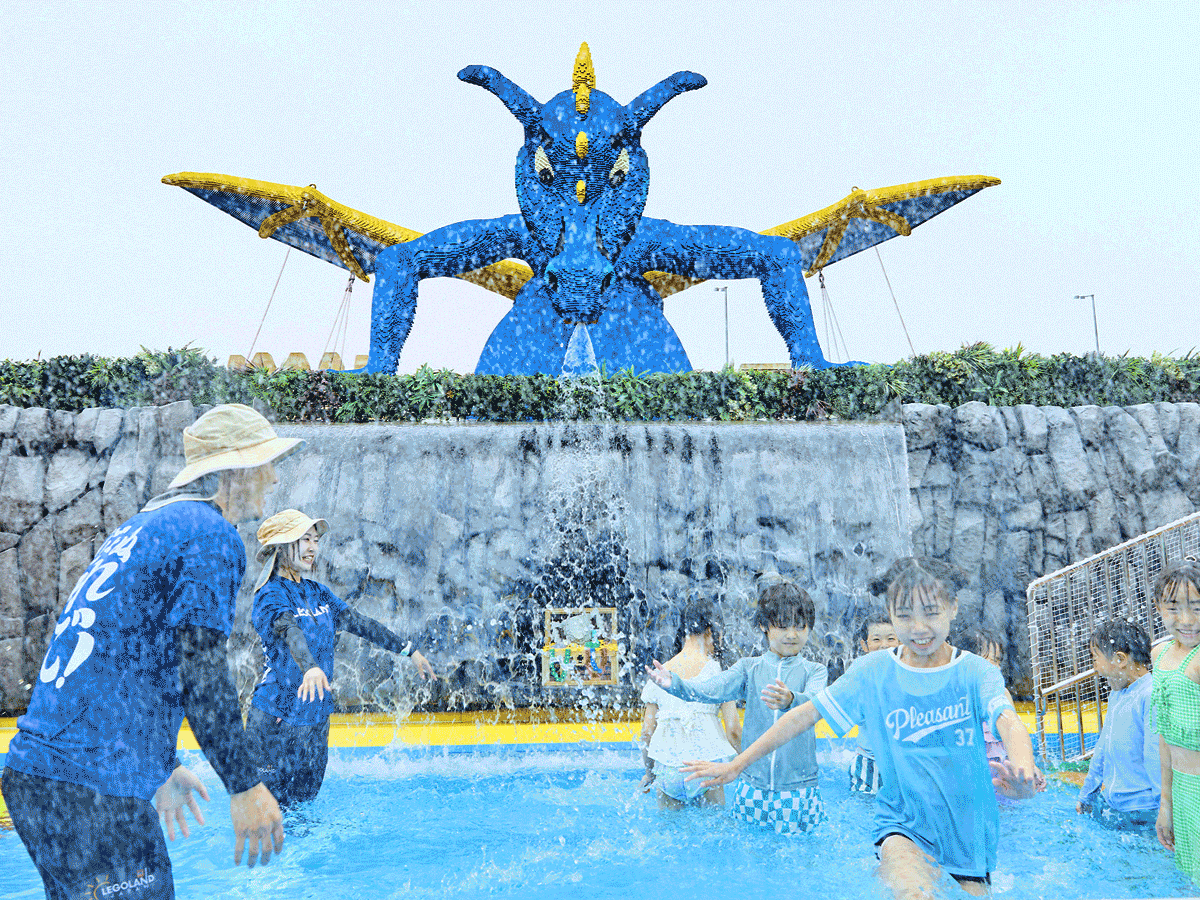 ブルードラゴンの滝のイメージ