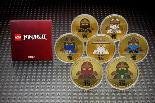 レゴ ニンジャゴー 15周年記念コレクターズコイン イメージ