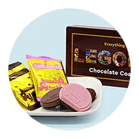 チョコレートコーデット　ビスケット　商品イメージ