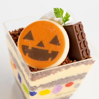 Jack O' Lantern Pumpkin Tiramisu