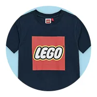 	半袖Tシャツ レゴロゴ ネイビー	