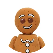 ぬいぐるみ_ジンジャーブレッドマン_商品イメージ