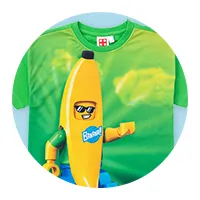 	半袖Tシャツ バナナガイ 緑	