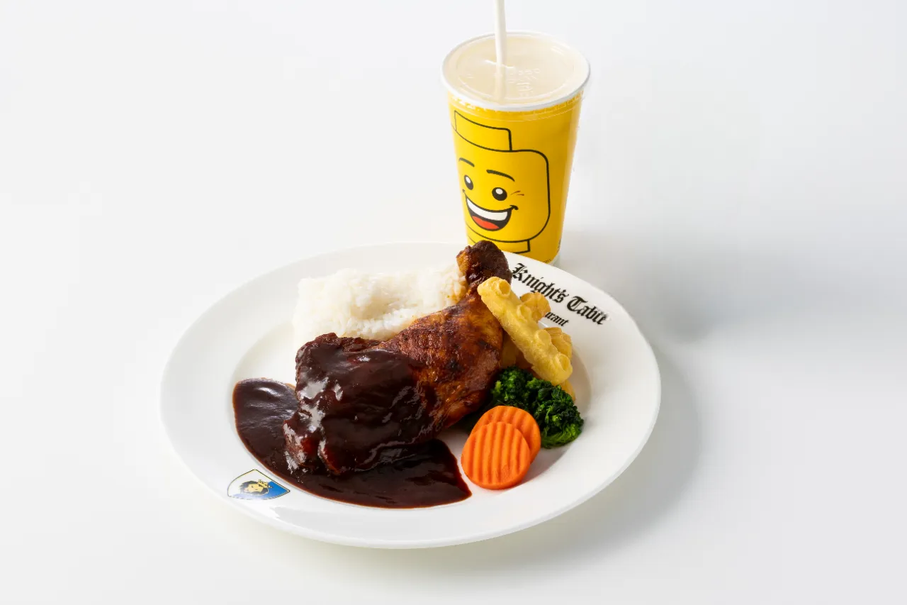Bone In Chicken Stewed In Demi Glace Sauce Set Ver2