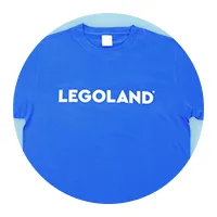 	半袖Tシャツ 青	