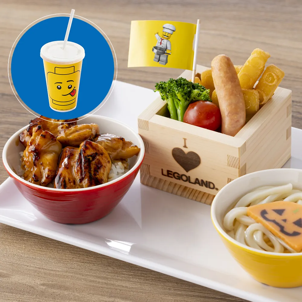 Kids’ Meal Udon & Teriyaki Chicken Rice Bowl Set Drink 1000X1000
