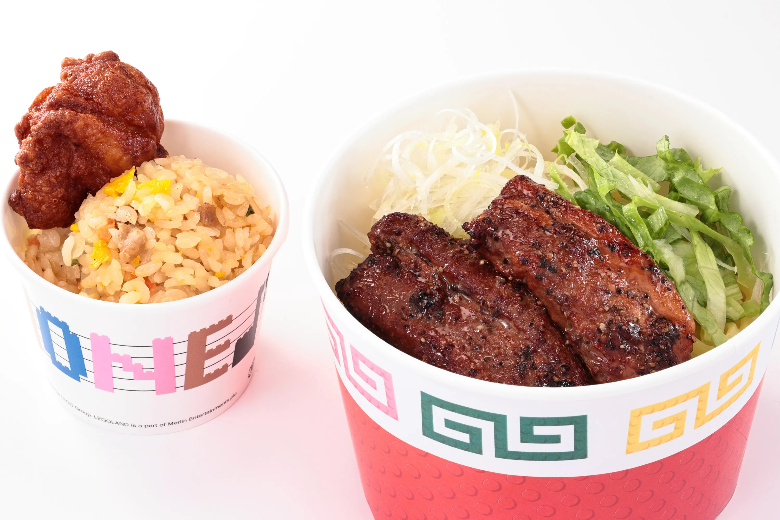 Fsc Spareribs Cold Noodle Set With Fried Chicken And Fried Rice Up