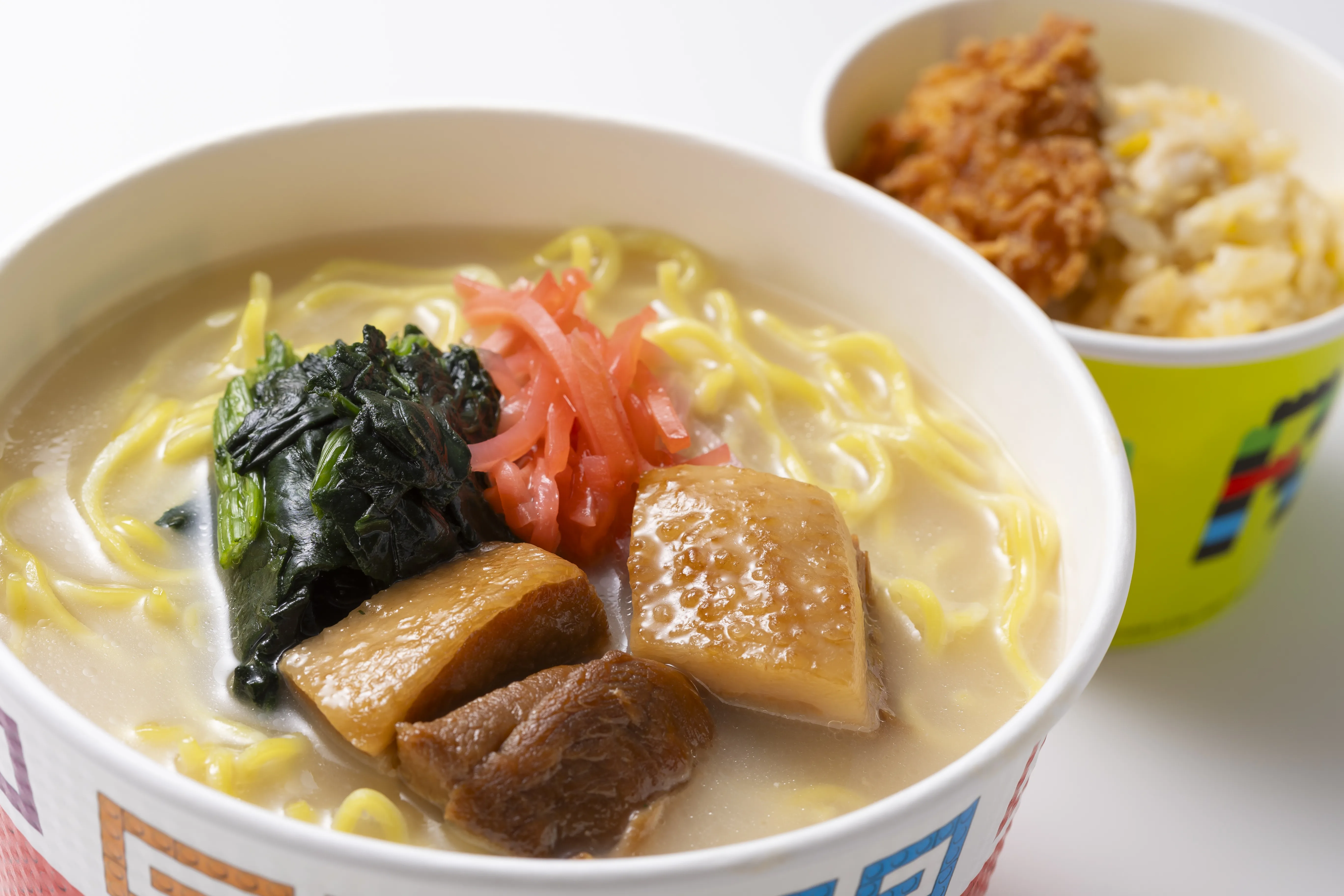 Fsc Tonkotsu Ramen Set With Fried Chicken And Fried Rice