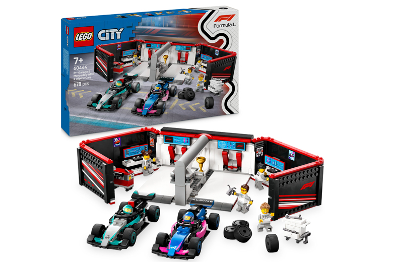 LEGO CITY F1paddock