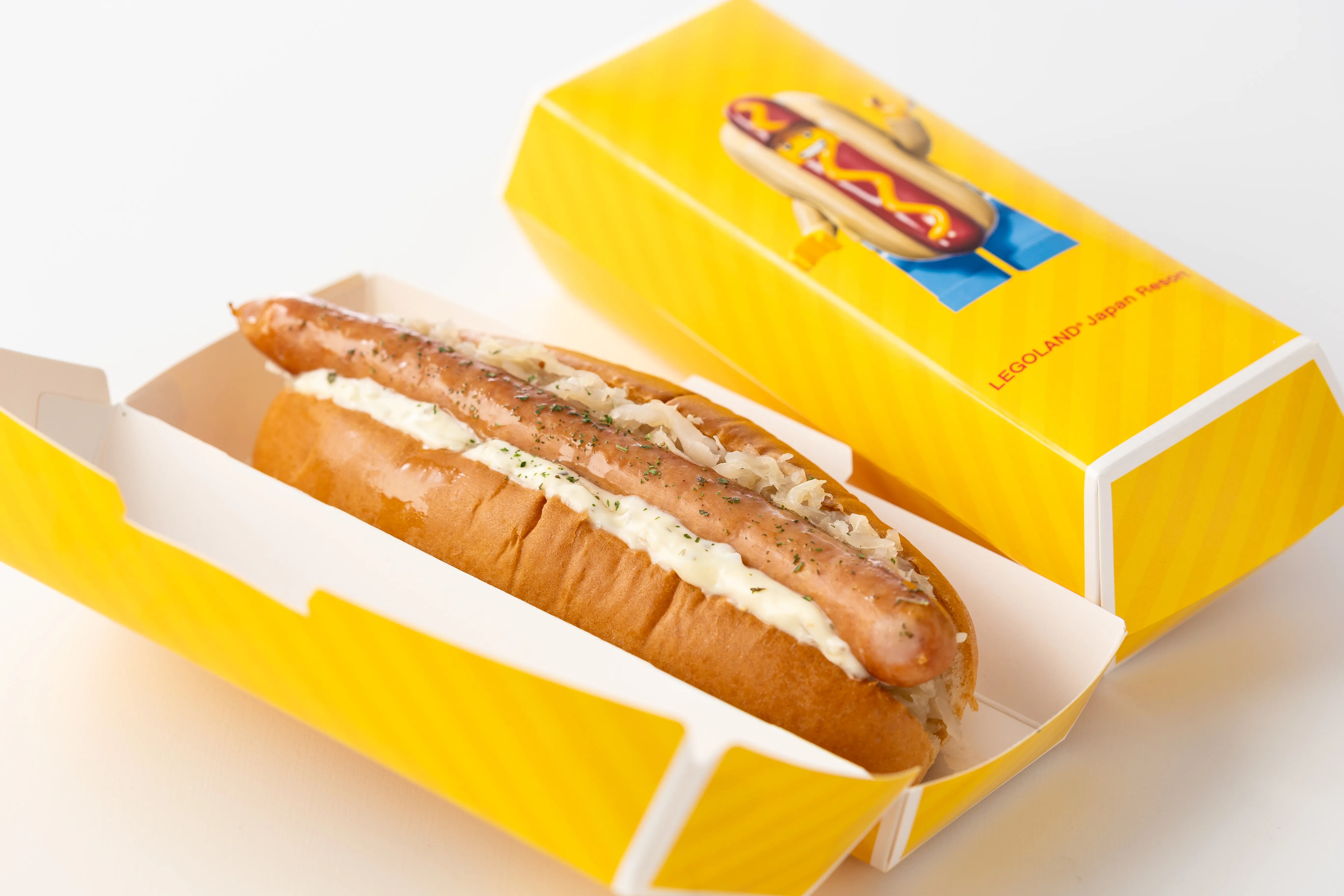 Lemon Tartar Hot Dog