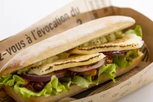 Fsc Halloumi Cheese & Guacamole Baguette Sandwich
