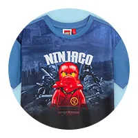 	半袖Tシャツ カイ 青	