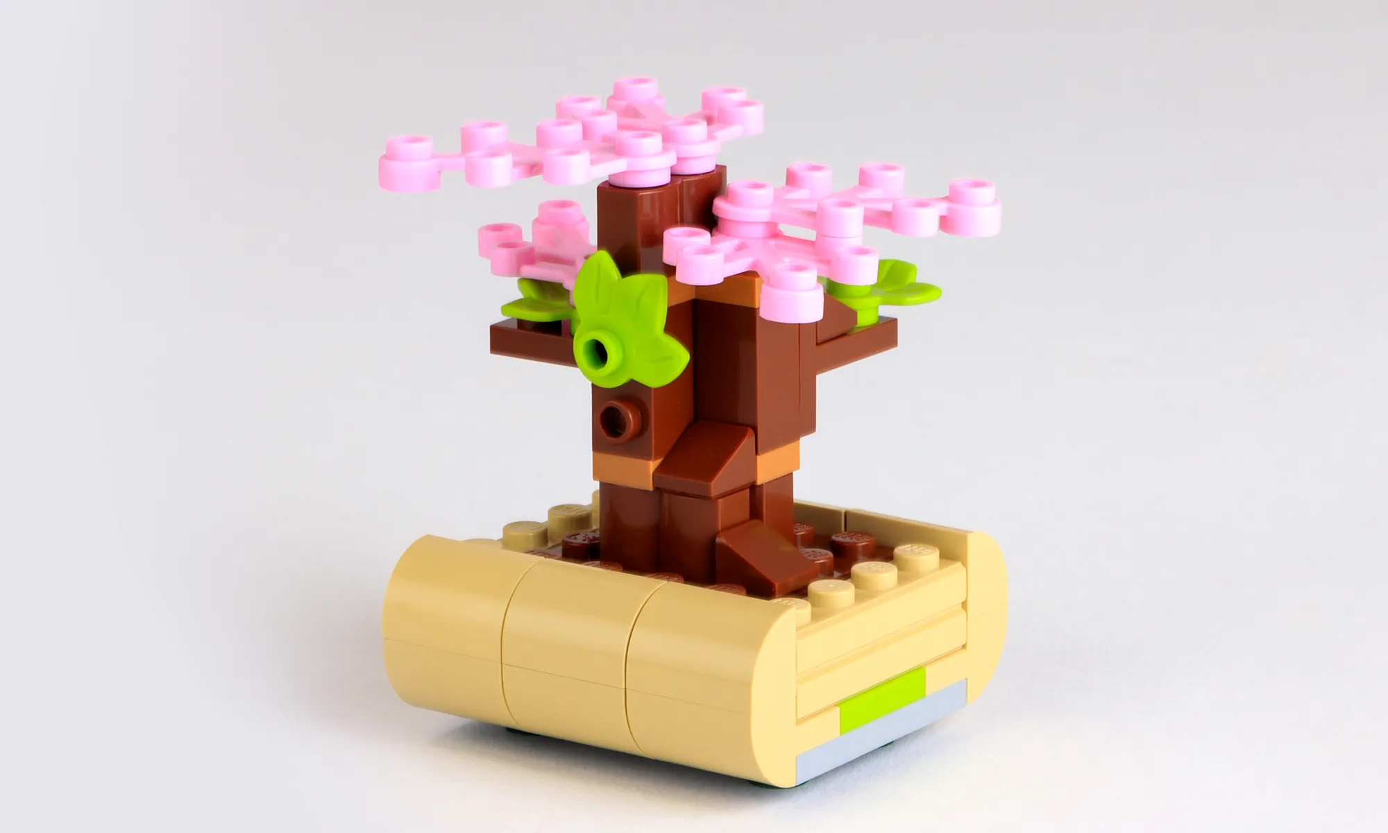 レゴ ブロックでさくらの木をつくろう